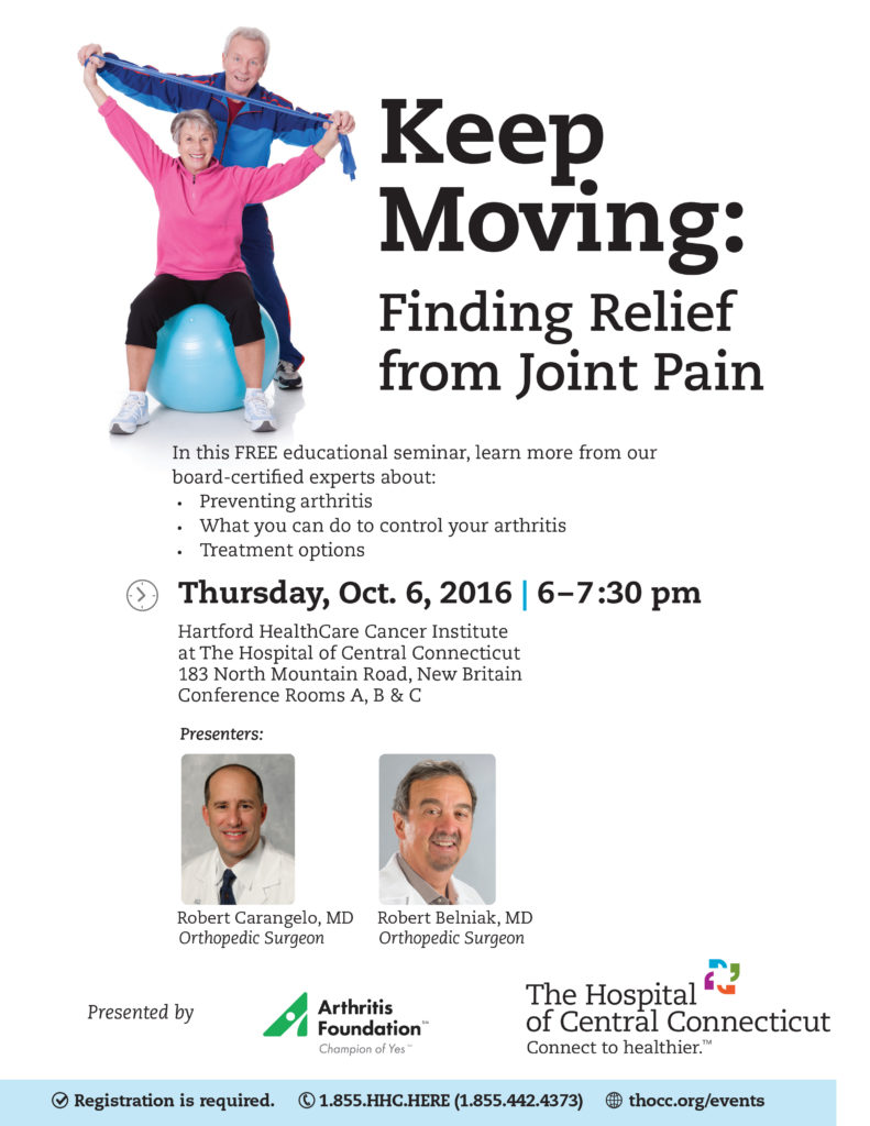 If you suffer from joint pain, we can help you find relief. - Starling ...