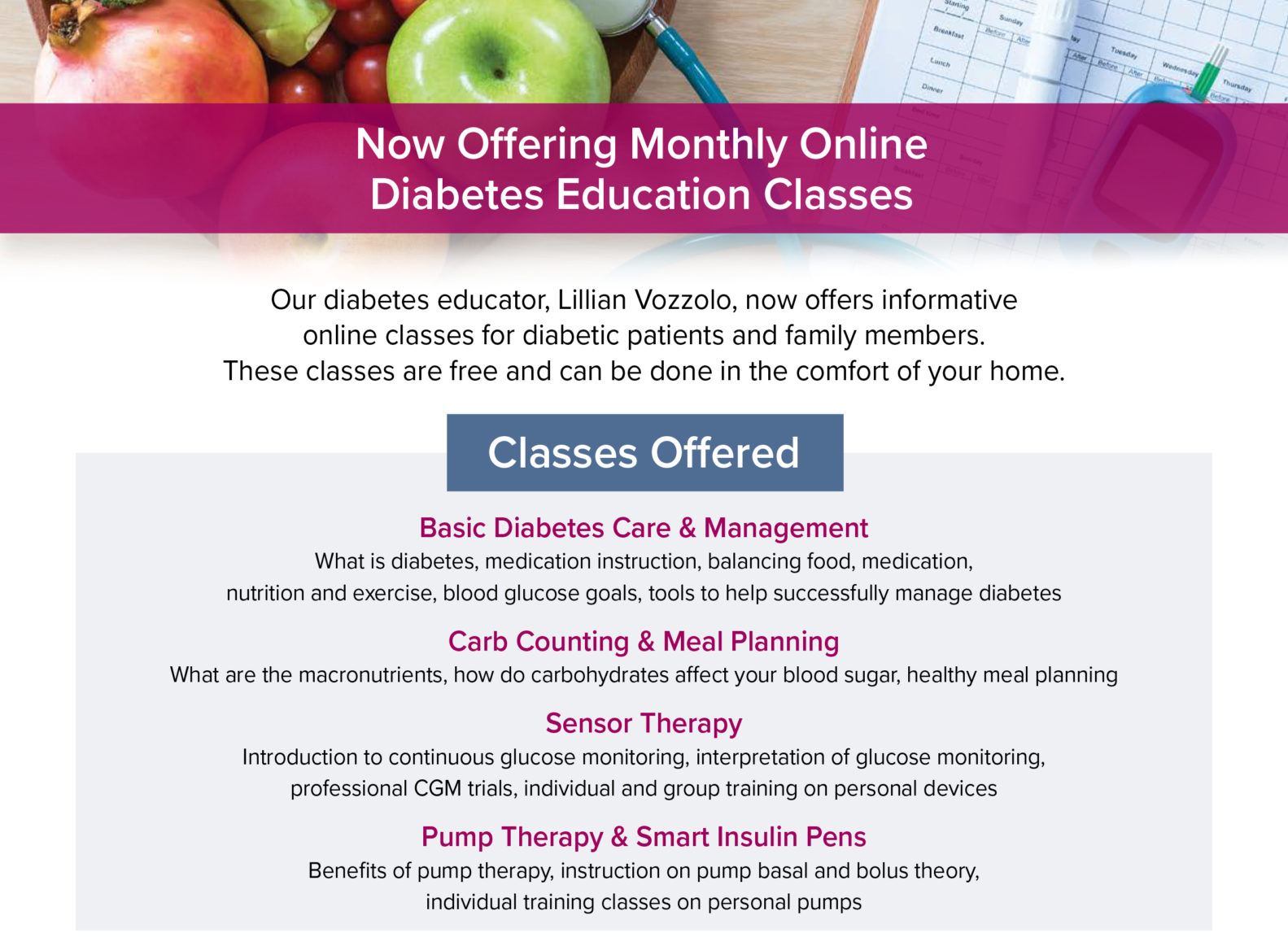 Check Out Upcoming Diabetes Education Classes   Starling Physicians